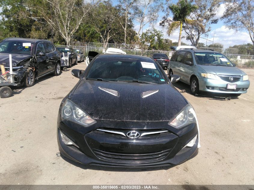 2014 HYUNDAI GENESIS COUPE 2.0T KMHHT6KD8EU117964