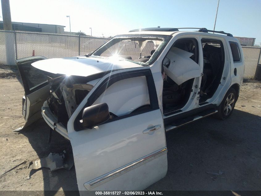 2013 HONDA PILOT TOURING - 5FNYF3H95DB021150