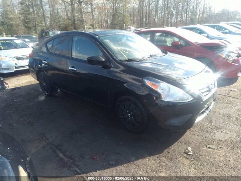 Lot #2539247864 2017 NISSAN VERSA 1.6 SV salvage car