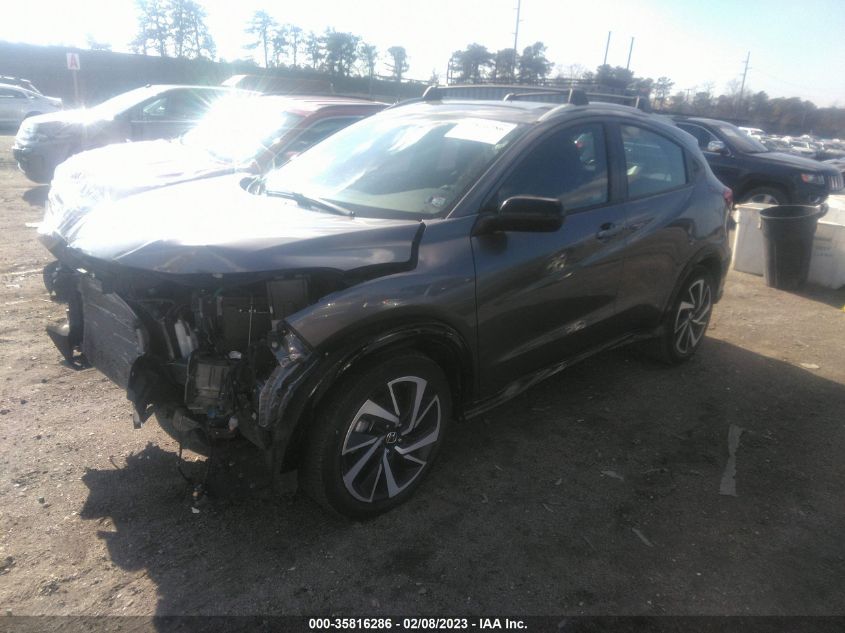 VIN 3CZRU6H19LG702663 2020 HONDA HR-V SPORT
