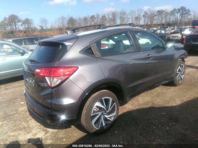 VIN 3CZRU6H19LG702663 2020 HONDA HR-V SPORT