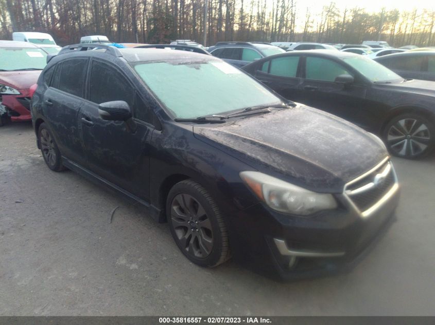 2015 SUBARU IMPREZA WAGON 2.0I SPORT LIMITED - JF1GPAZ65FH269618