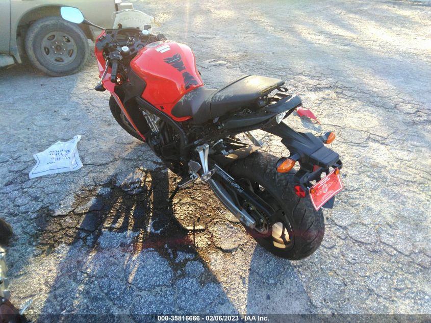 2014 HONDA CBR650 F MLHRC7407E5000568