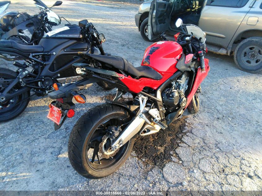 2014 HONDA CBR650 F MLHRC7407E5000568