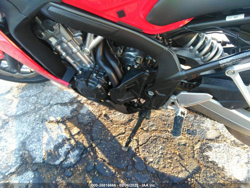 2014 HONDA CBR650 F MLHRC7407E5000568