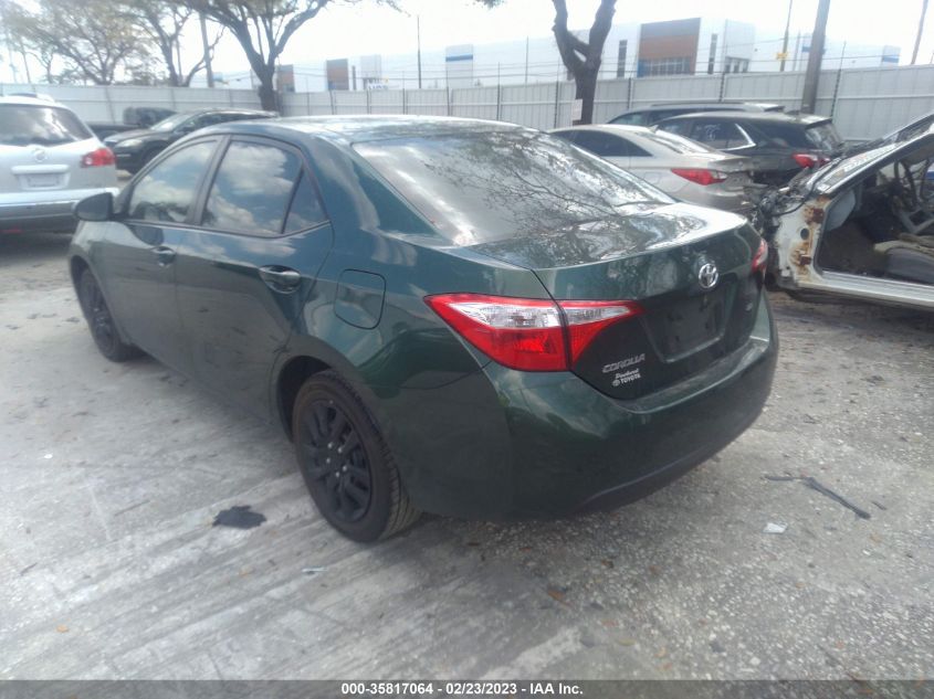 2015 TOYOTA COROLLA L/LE/S/S PLUS/LE PLUS - 2T1BURHE2FC461555