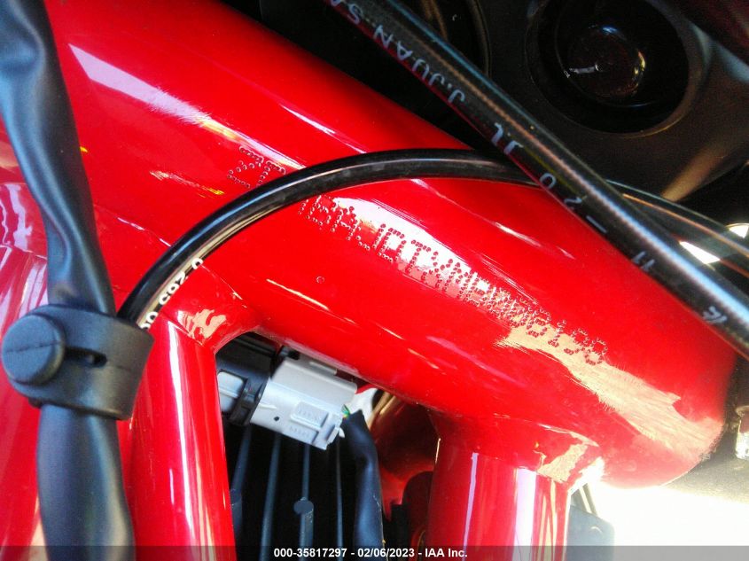 2021 DUCATI HYPERMOTARD 950/950 SP ZDMBAJDTXMB008198