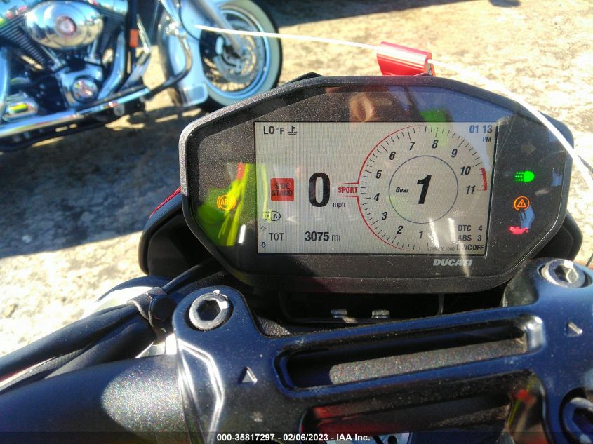 2021 DUCATI HYPERMOTARD 950/950 SP ZDMBAJDTXMB008198