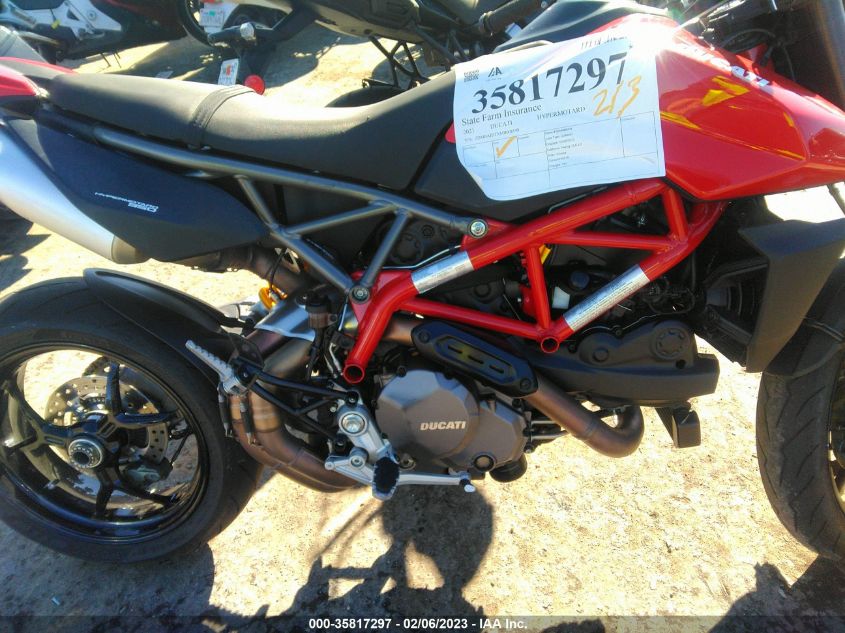 2021 DUCATI HYPERMOTARD 950/950 SP ZDMBAJDTXMB008198