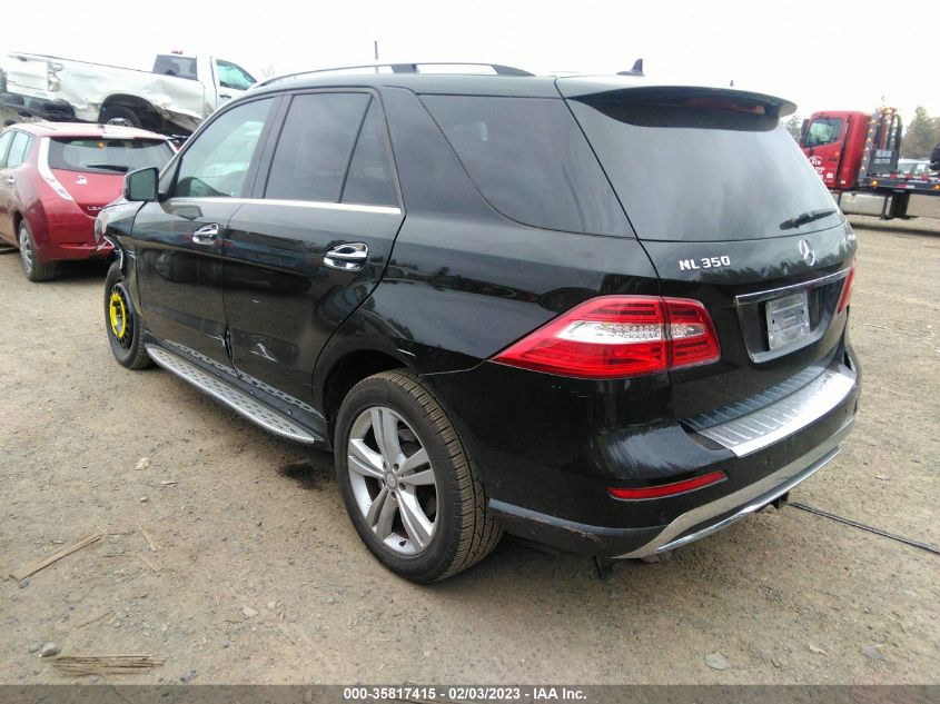 2014 MERCEDES-BENZ M-CLASS ML 350 4JGDA5HB3EA293939
