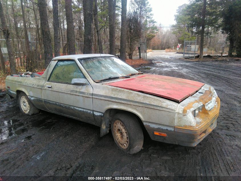 1B7EZ64C7ED290241 DODGE RAMPAGE Photo 1