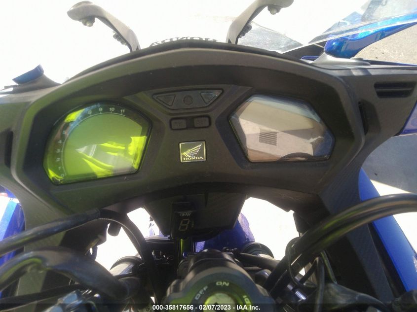 2015 HONDA CBR650 F MLHRC7417F5100048