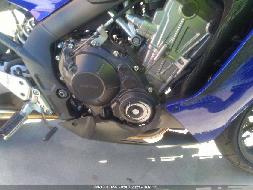 2015 HONDA CBR650 F MLHRC7417F5100048