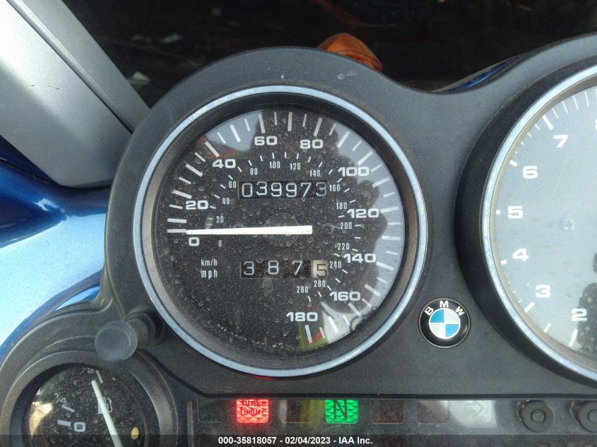 2002 BMW K1200 RS - WB10557A92ZG36430