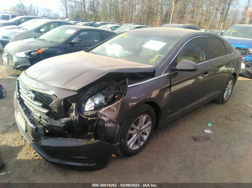 2015 HYUNDAI SONATA 2.4L SE - 5NPE24AF9FH120465