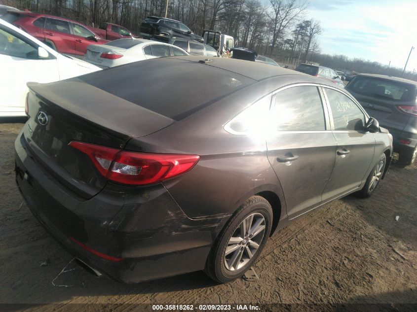 2015 HYUNDAI SONATA 2.4L SE - 5NPE24AF9FH120465