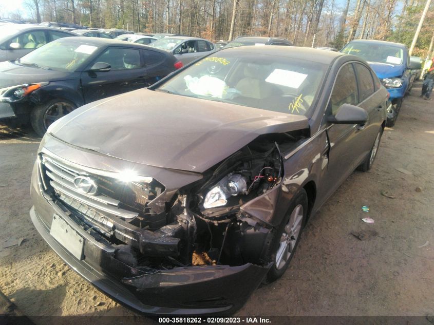 2015 HYUNDAI SONATA 2.4L SE - 5NPE24AF9FH120465