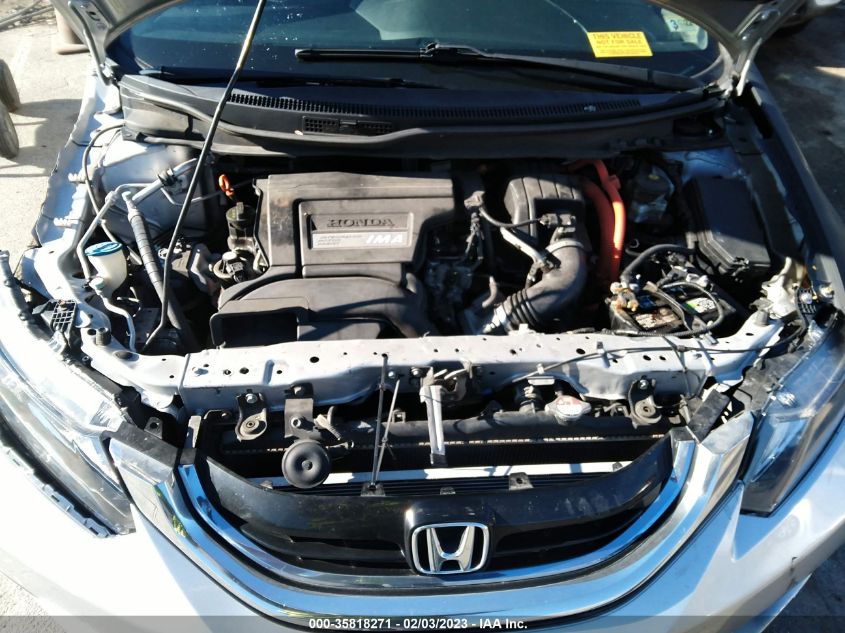 2013 HONDA CIVIC HYBRID 19XFB4F20DE204153