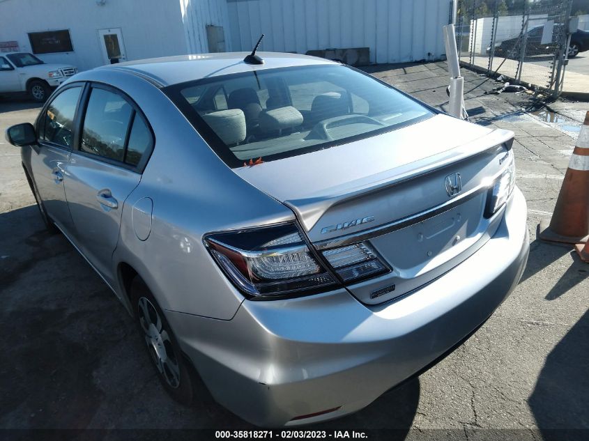 2013 HONDA CIVIC HYBRID 19XFB4F20DE204153