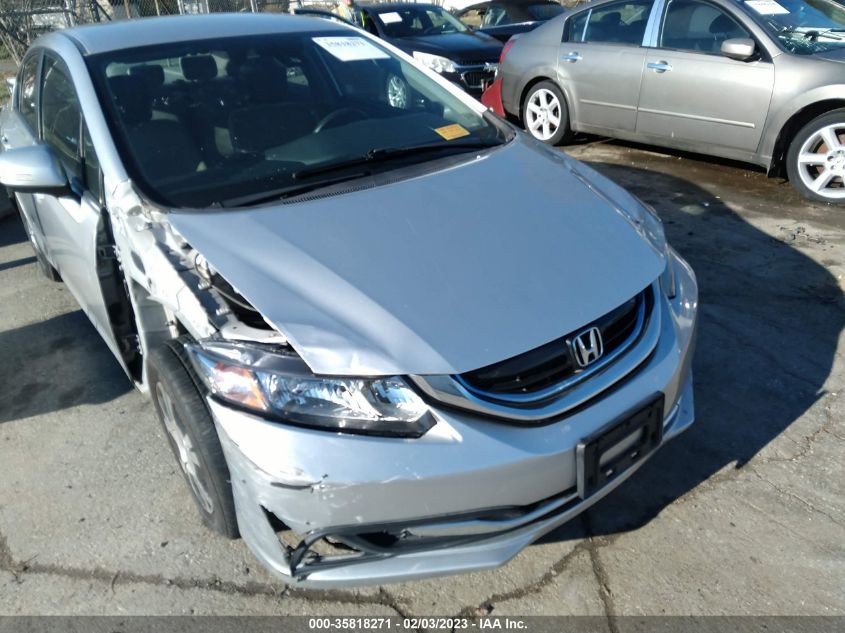 2013 HONDA CIVIC HYBRID 19XFB4F20DE204153