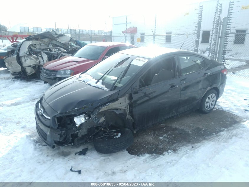 VIN KMHCT4AE3HU360546 2017 HYUNDAI ACCENT SE