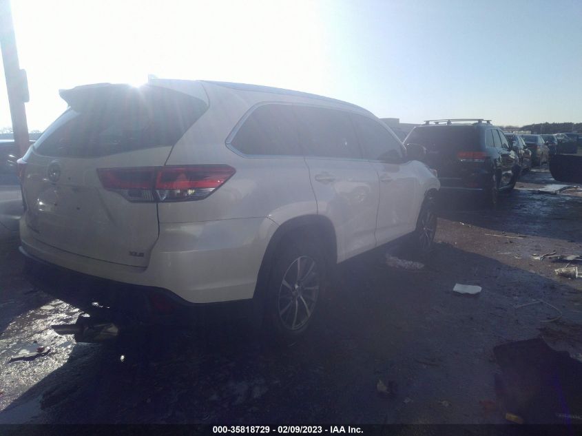 2019 TOYOTA HIGHLANDER SE/XLE - 5TDKZRFH3KS318792