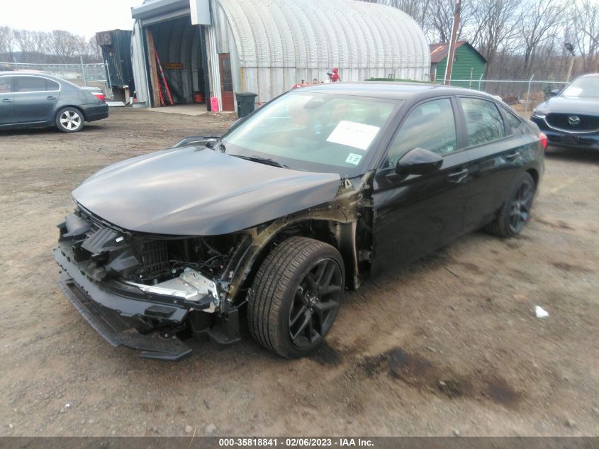 VIN 2HGFE2F55NH593398 2022 HONDA CIVIC SEDAN no.2