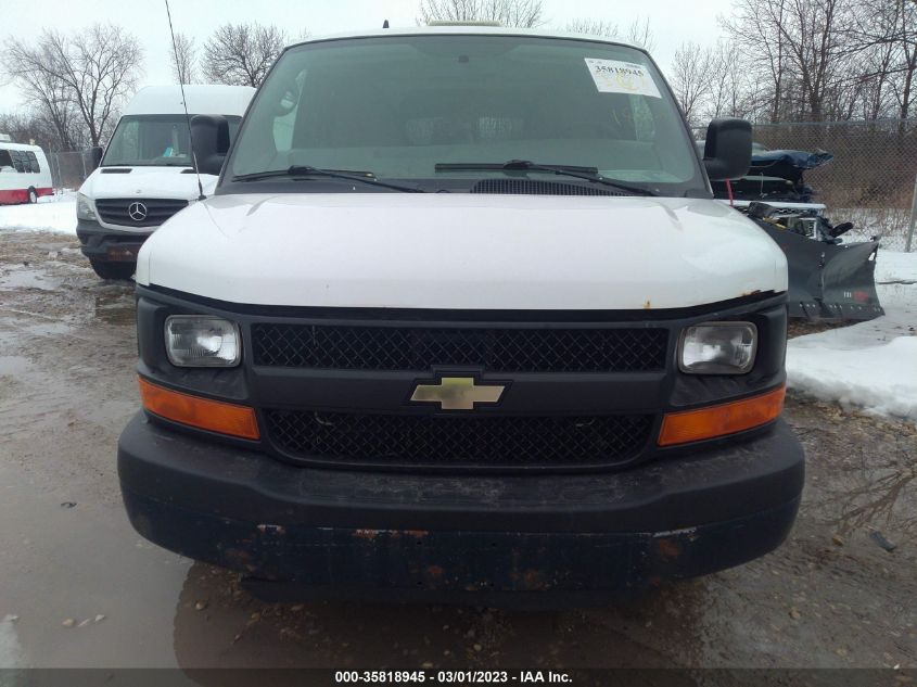 2013 CHEVROLET EXPRESS CARGO VAN - 1GCZGTCG4D1154272