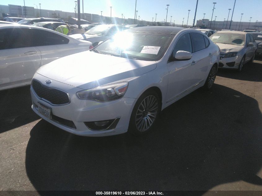 2014 KIA CADENZA PREMIUM KNALN4D76E5128716