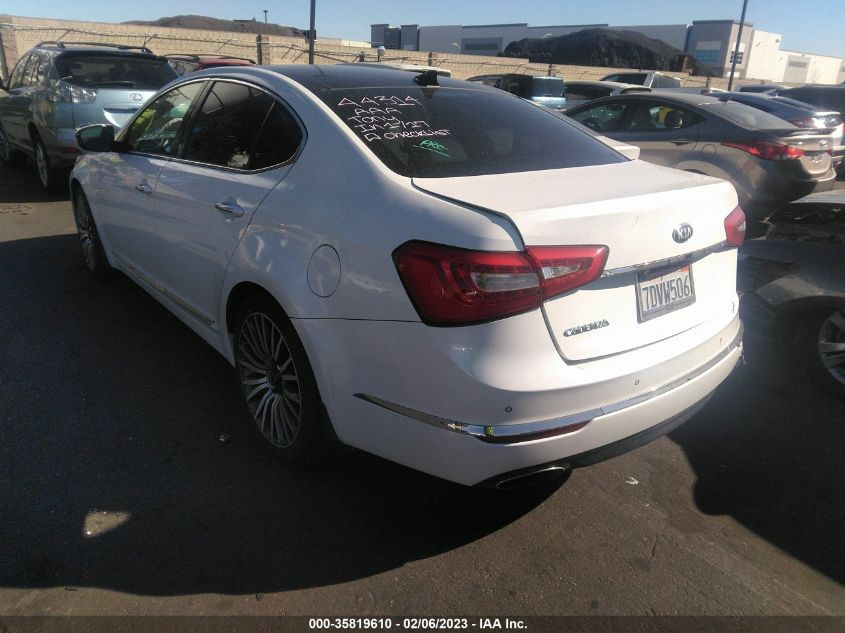 2014 KIA CADENZA PREMIUM KNALN4D76E5128716