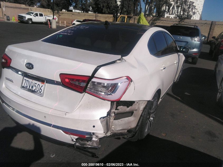 2014 KIA CADENZA PREMIUM KNALN4D76E5128716
