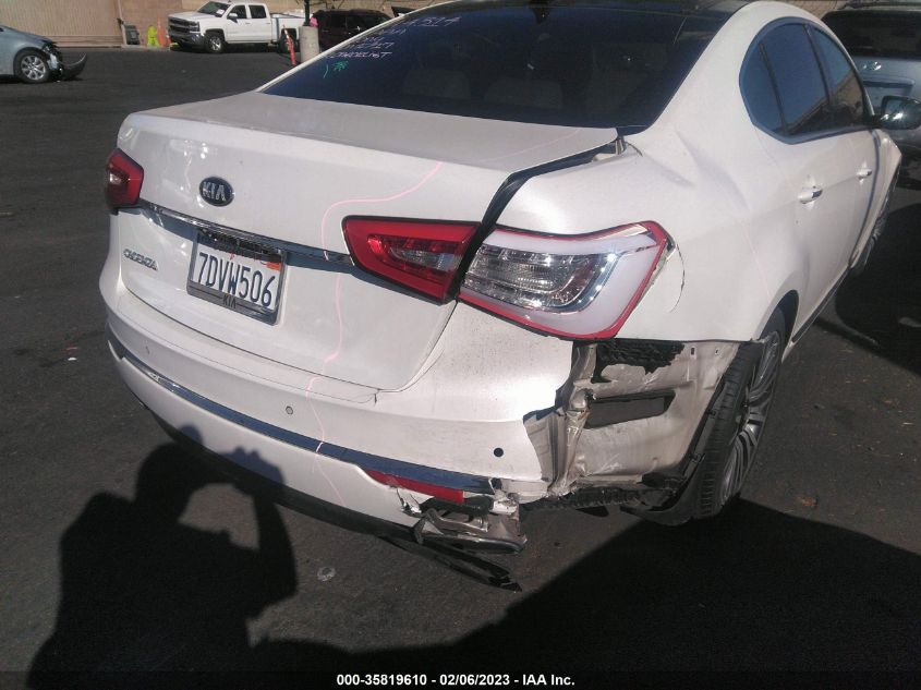 2014 KIA CADENZA PREMIUM KNALN4D76E5128716