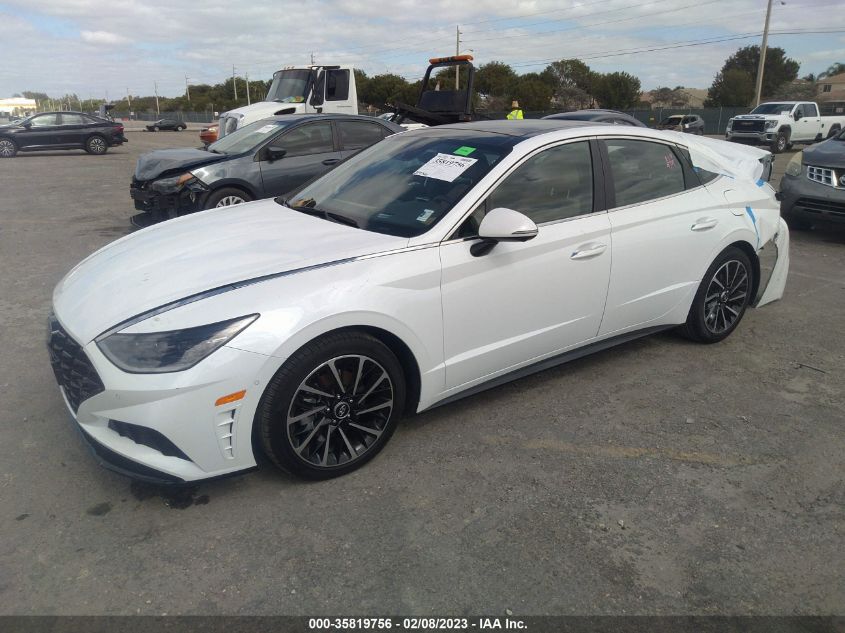 2021 HYUNDAI SONATA LIMITED 5NPEH4J29MH073706