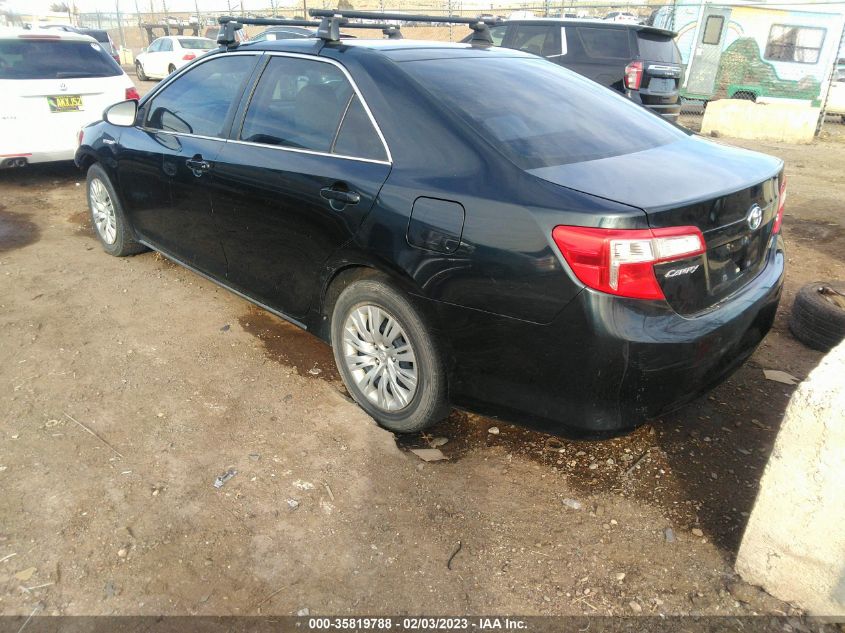 2013 TOYOTA CAMRY HYBRID LE/XLE 4T1BD1FK6DU084394