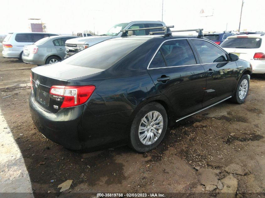 2013 TOYOTA CAMRY HYBRID LE/XLE 4T1BD1FK6DU084394