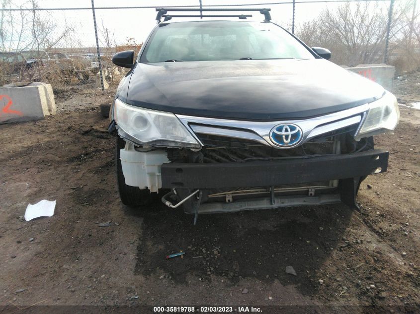 2013 TOYOTA CAMRY HYBRID LE/XLE 4T1BD1FK6DU084394