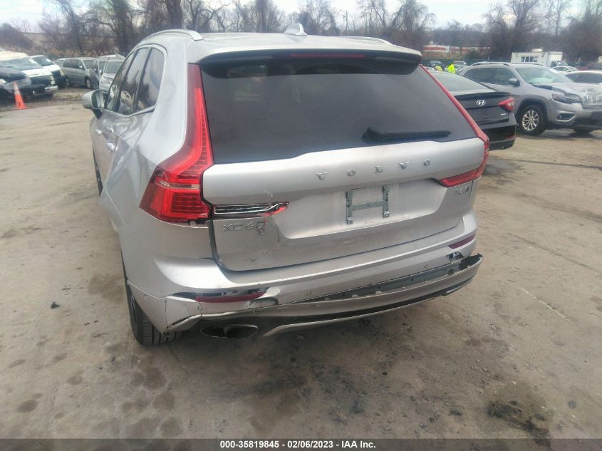 2019 VOLVO XC60 HYBRID T8 R-DESIGN YV4BR0DM1K1379984