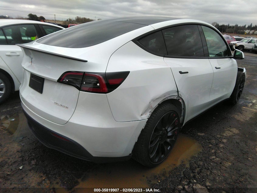 VIN 7SAYGDEF7NF518511 2022 TESLA MODEL Y PERFORMANCE