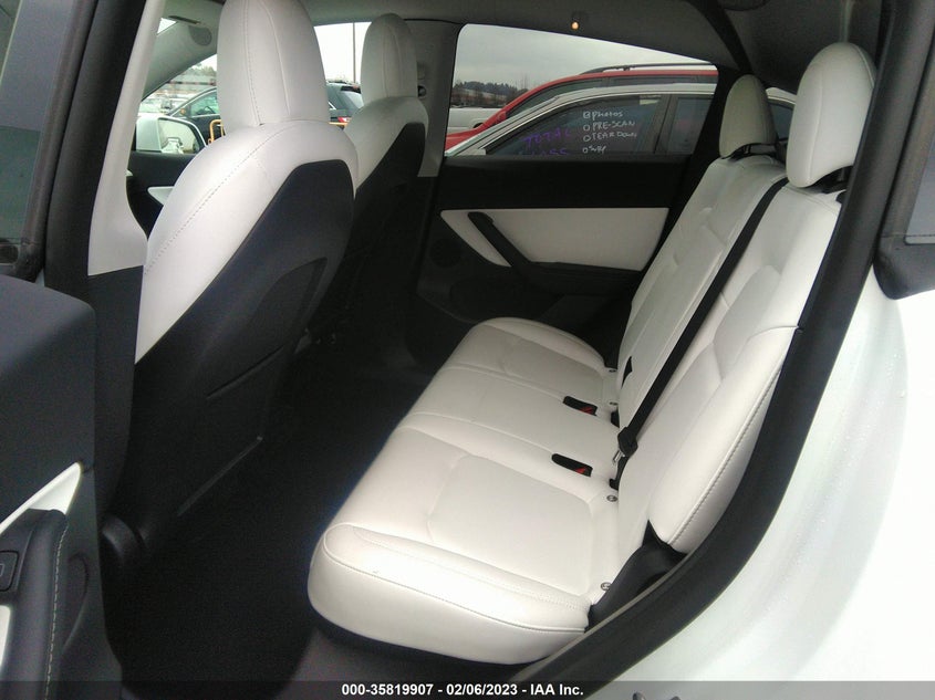 VIN 7SAYGDEF7NF518511 2022 TESLA MODEL Y PERFORMANCE