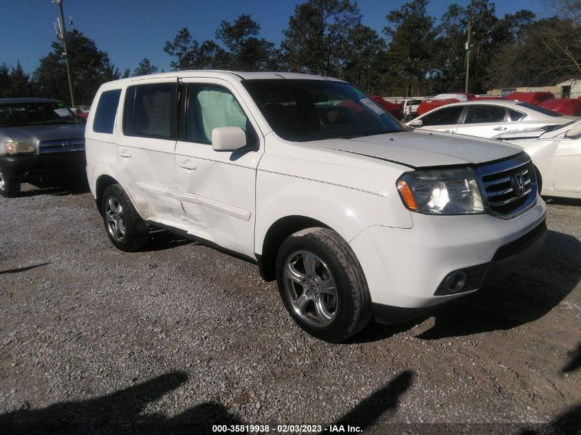 2013 HONDA PILOT EX-L - 5FNYF3H57DB033118