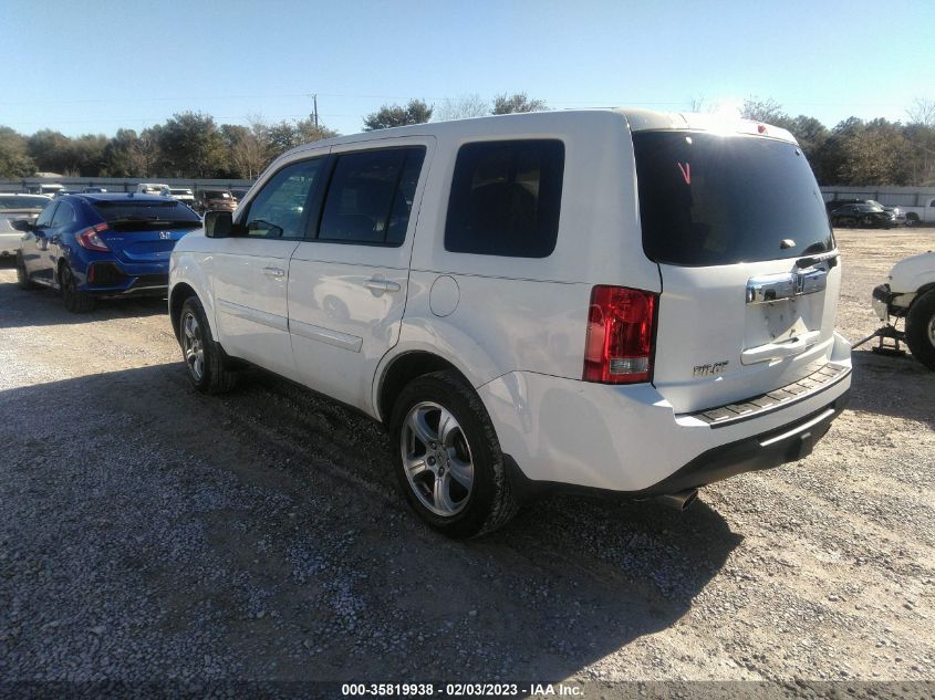 2013 HONDA PILOT EX-L - 5FNYF3H57DB033118
