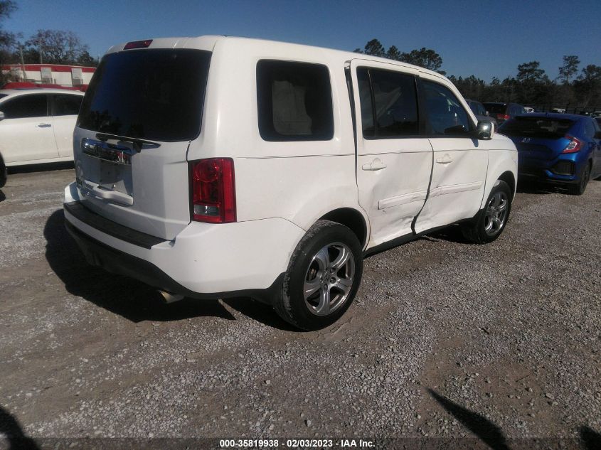 2013 HONDA PILOT EX-L - 5FNYF3H57DB033118