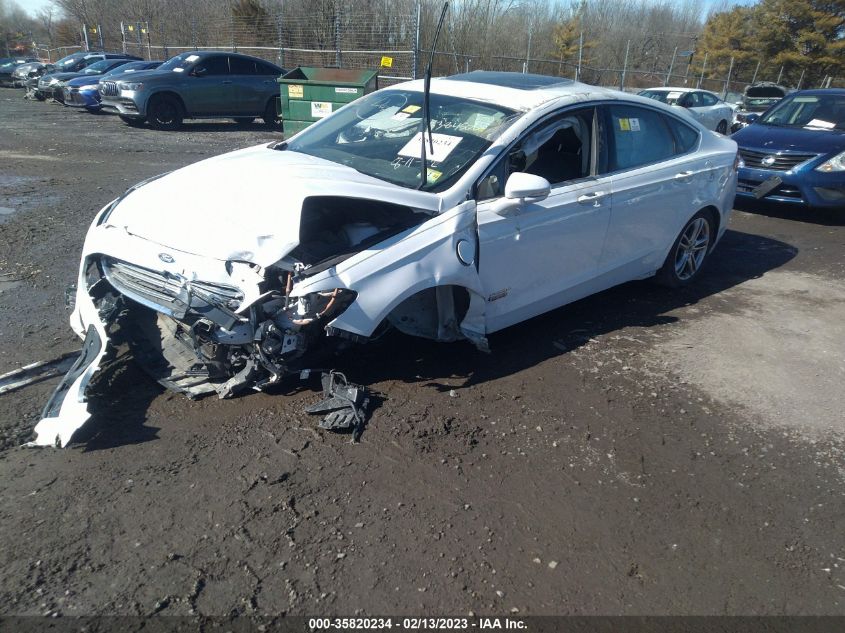 2016 FORD FUSION ENERGI TITANIUM 3FA6P0SU5GR373380