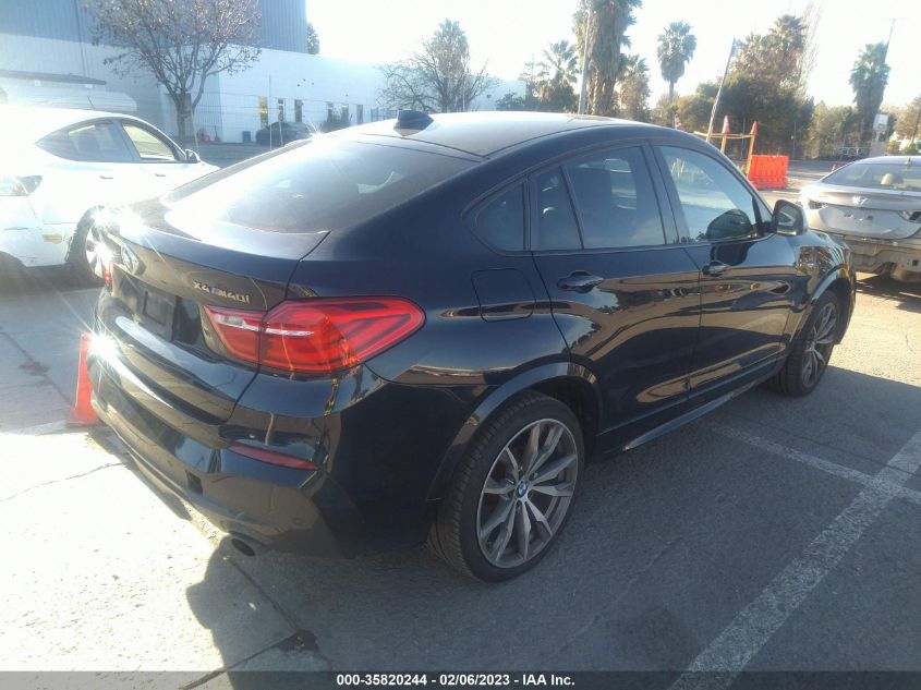 2017 BMW X4 M40I 5UXXW7C33H0U26223
