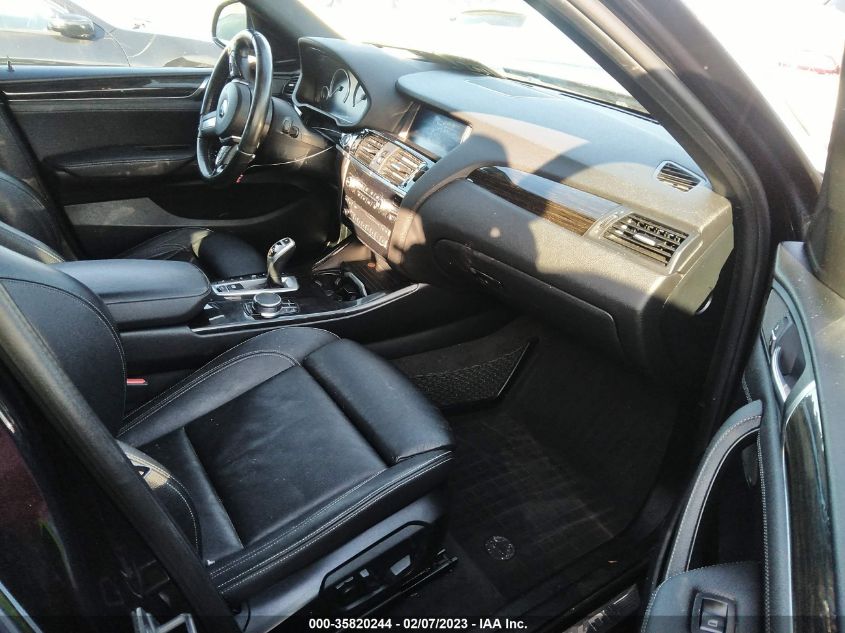 2017 BMW X4 M40I 5UXXW7C33H0U26223