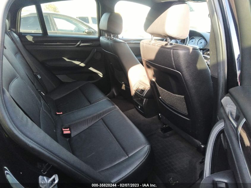 2017 BMW X4 M40I 5UXXW7C33H0U26223