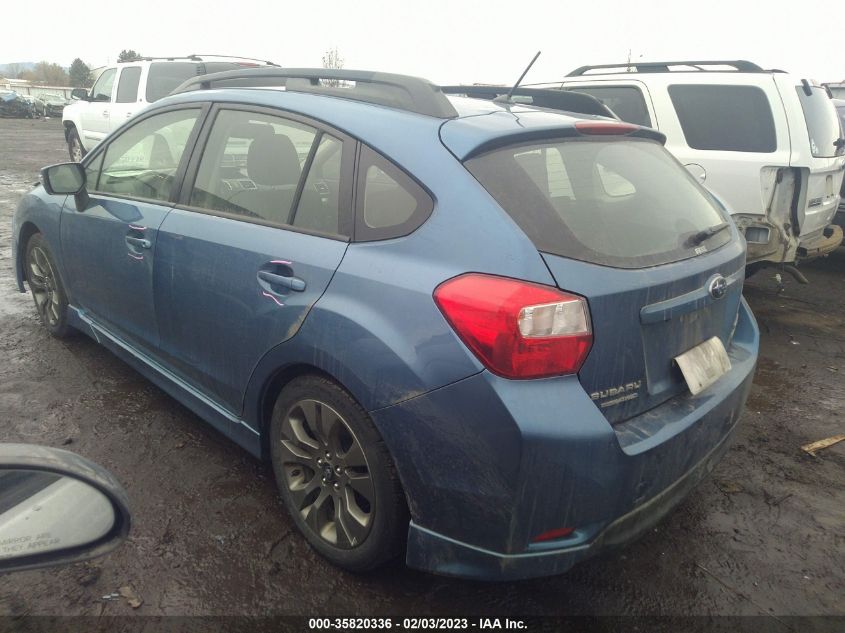 2015 SUBARU IMPREZA WAGON 2.0I SPORT PREMIUM - JF1GPAT68F8330646
