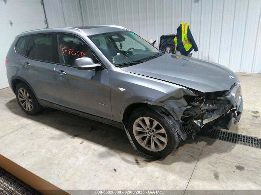 2014 BMW X3 XDRIVE28I - 5UXWX9C56E0D42871