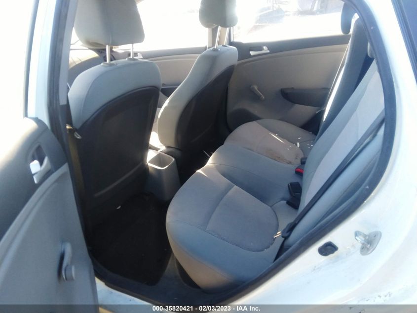2014 HYUNDAI ACCENT KMHCT4NBXEU488939