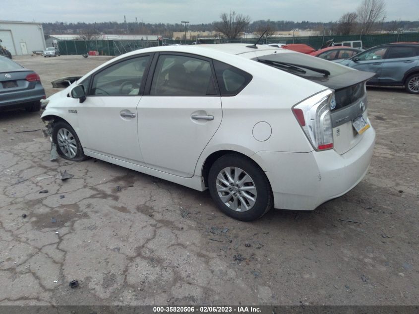 2013 TOYOTA PRIUS PLUG-IN JTDKN3DP7D3042835
